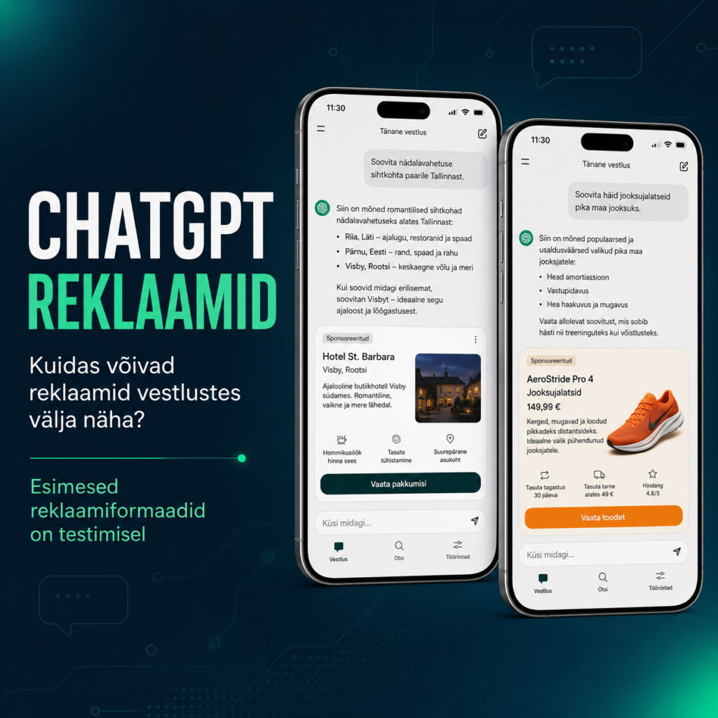 chatgpt reklaamid